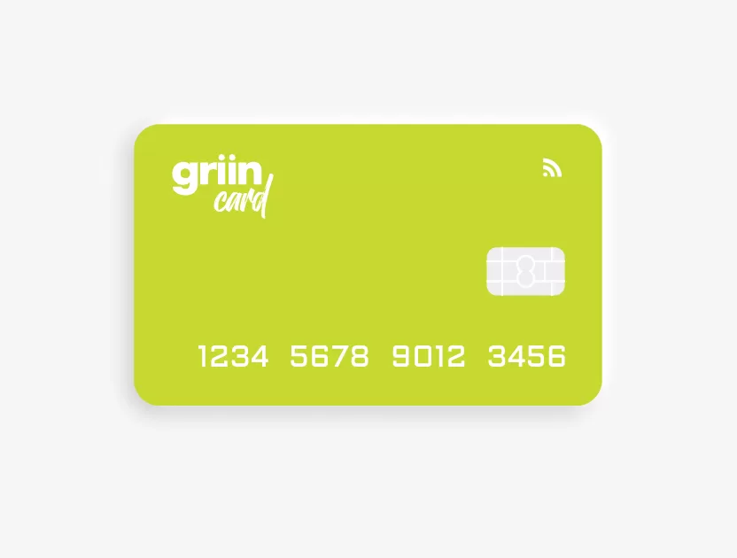 Griin Card é o cartão de débito e crédito para os colaboradores
