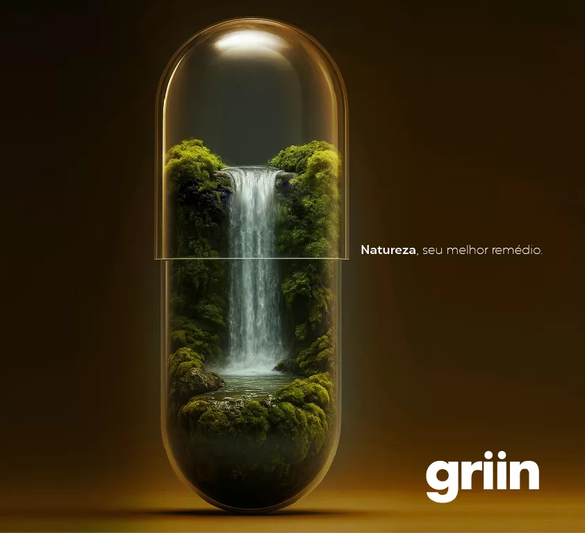 Anúncio criado para a Griin